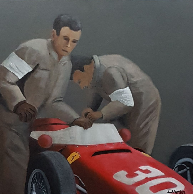 Ferrari Sharknose, 60x60