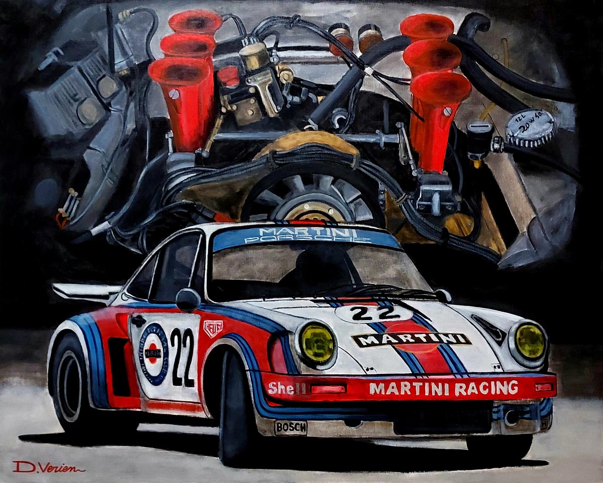 Porsche RSR Martini 1973 -100x81