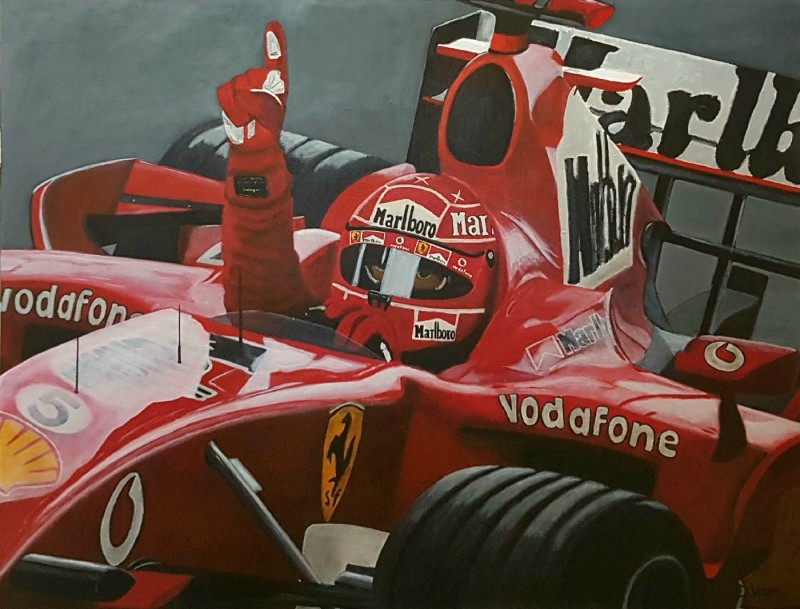 Ferrari Schumacher, 116×89