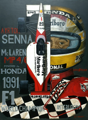 Ayrton Senna Mc Laren MP4