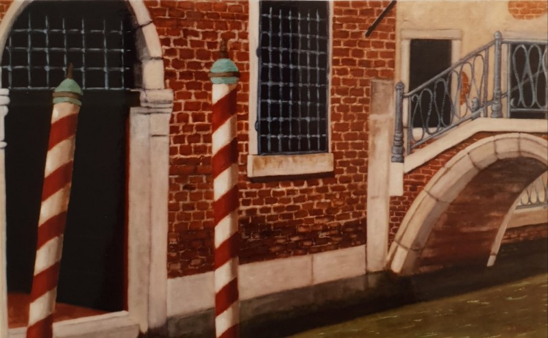 Pont Canal Venise 65x38